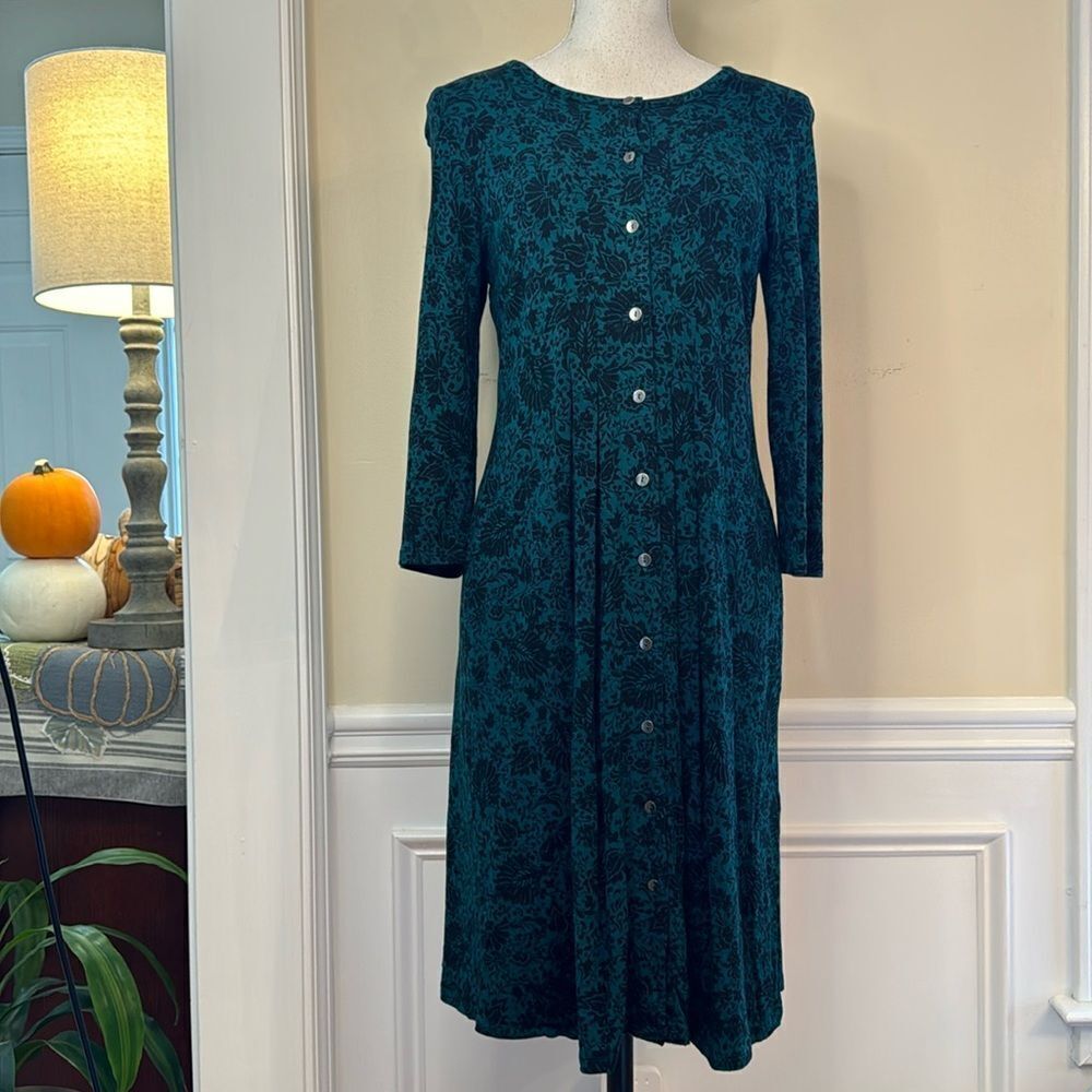 J.Jill Button Down Dress